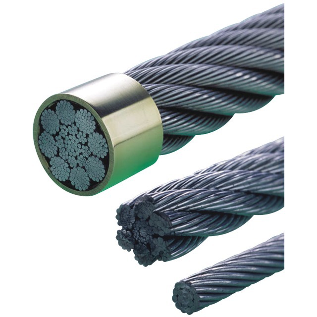 Cable Acier Inox 5 MM 7X7 AISI316 Bobine de 25 Metres référence fournisseur 1866025
